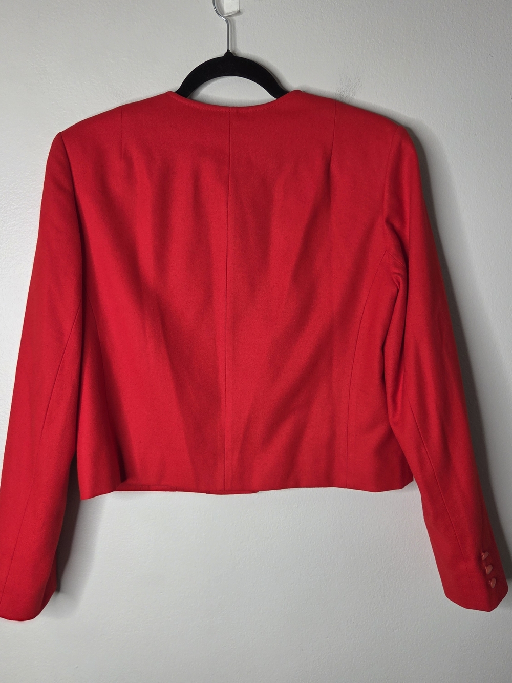 Vintage Pendleton Cropped 100% Virgin Wool Blazer - Picture 6 of 8